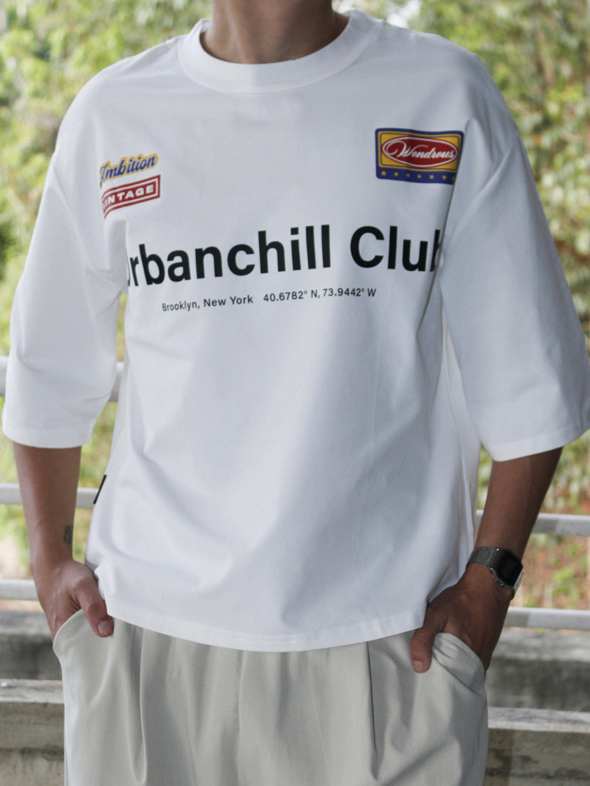 White Graphic T- Shirt