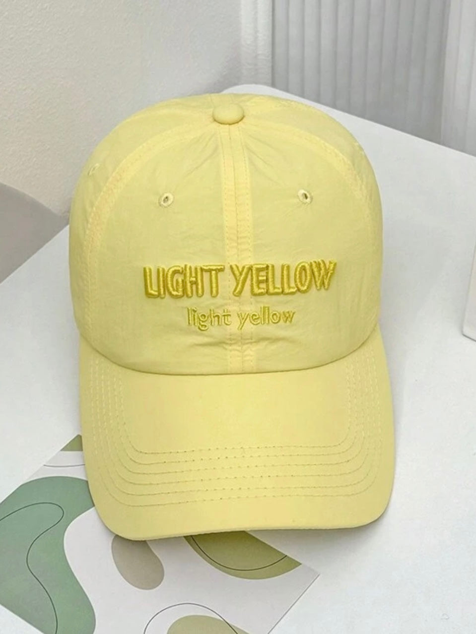 Yellow Sport Cap