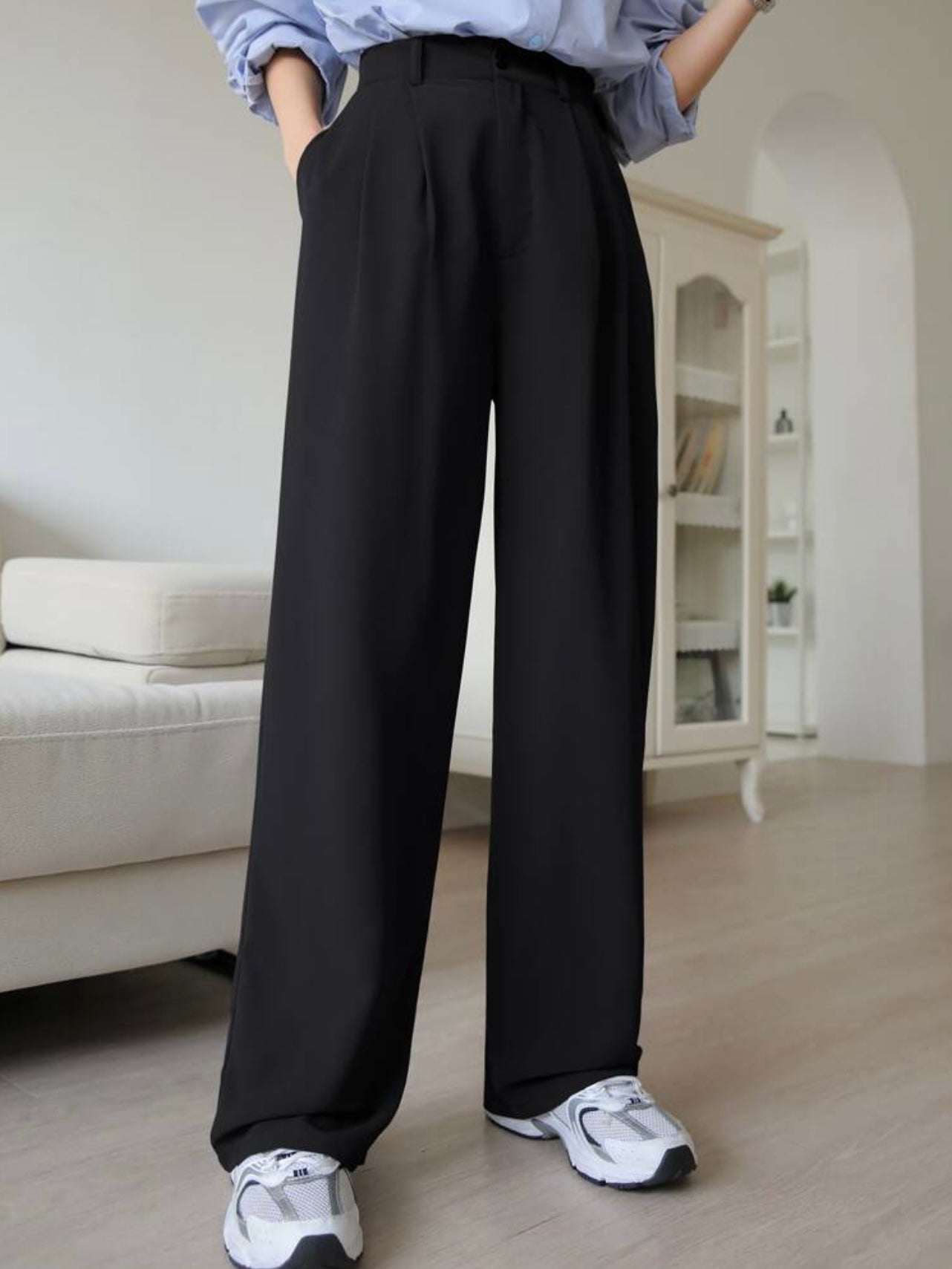 Black Casual Pants