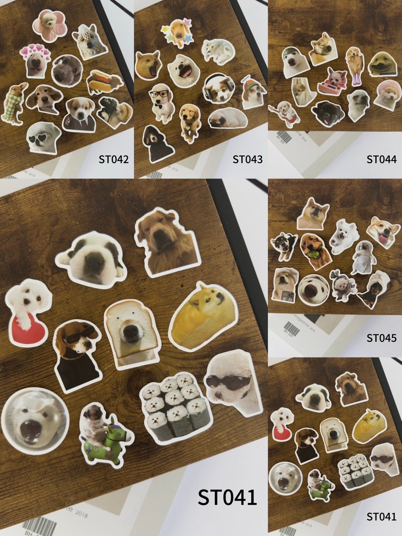 Doggo Mood Stickers