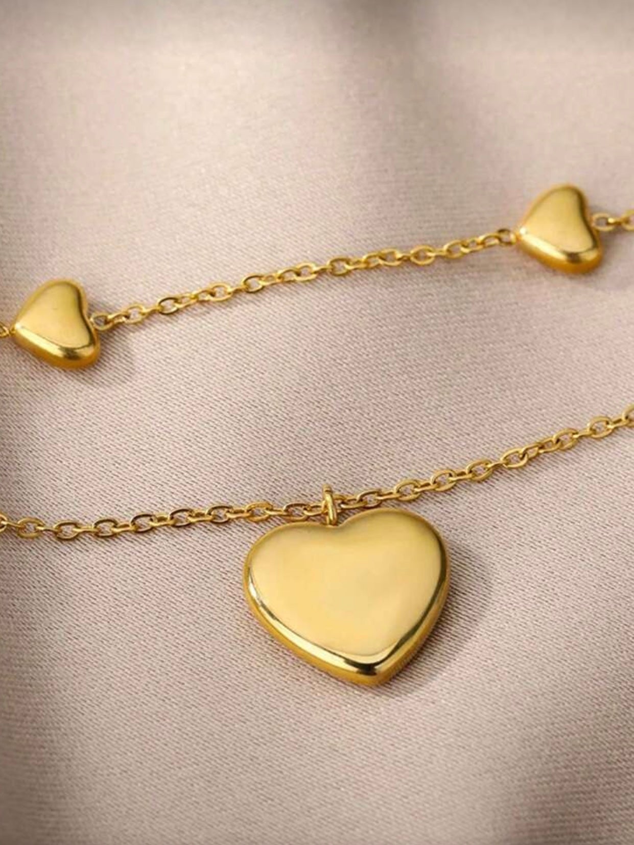 Heart Necklace Set