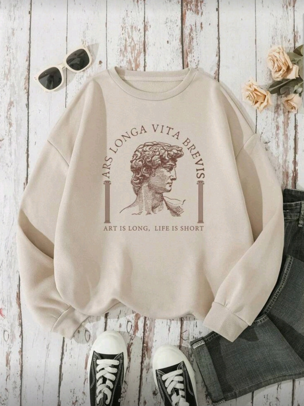 Beige Sueter