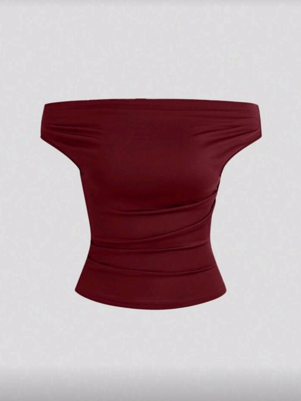 Red Off-Shoulder Top Cod.T81