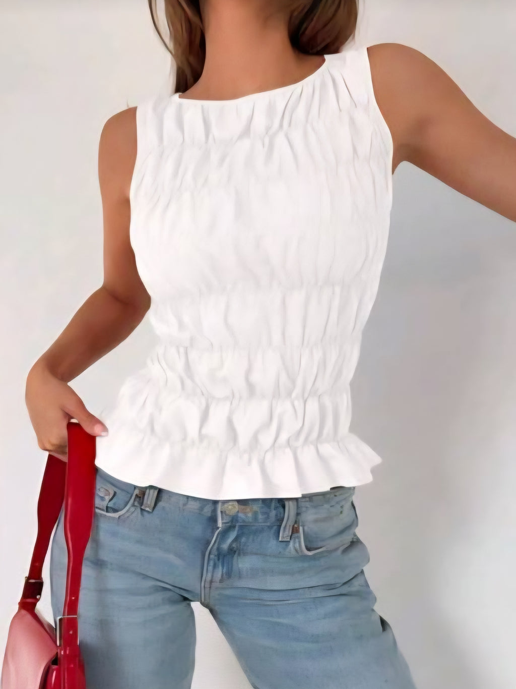 White Tank Top Cod.T109