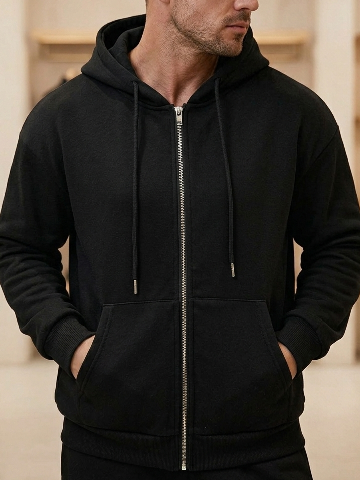 Black Hoodie Cod.S10