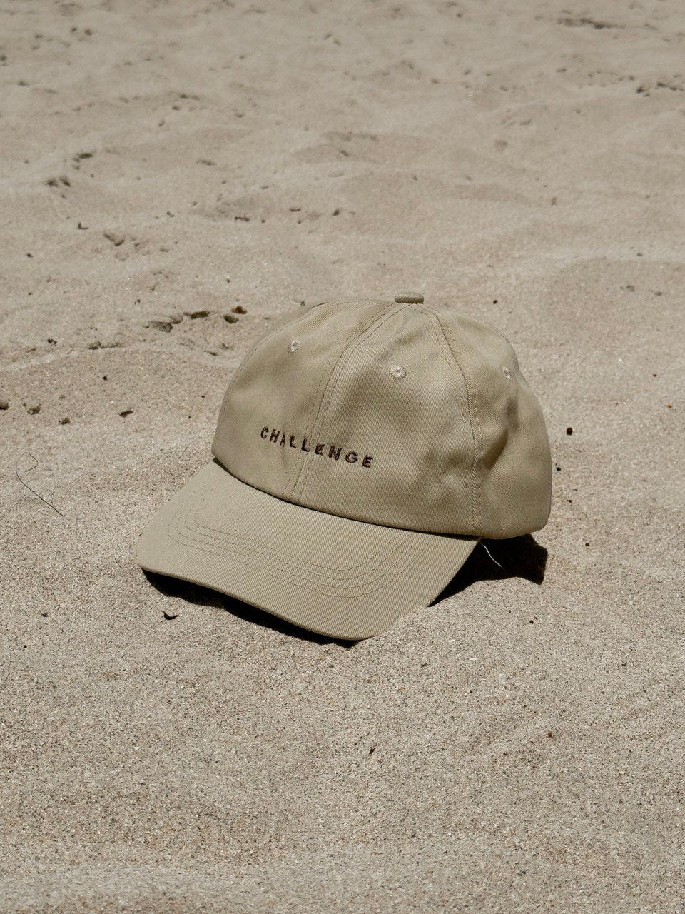 Beige Baseball Cap