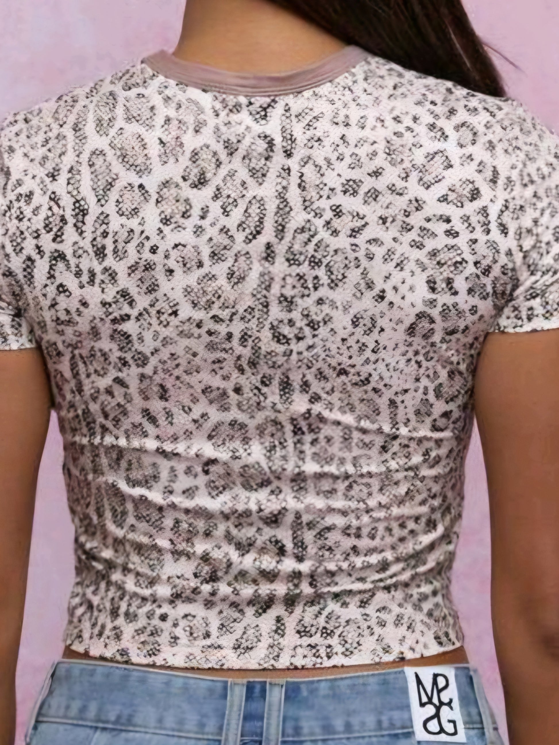 Animal Print Top
