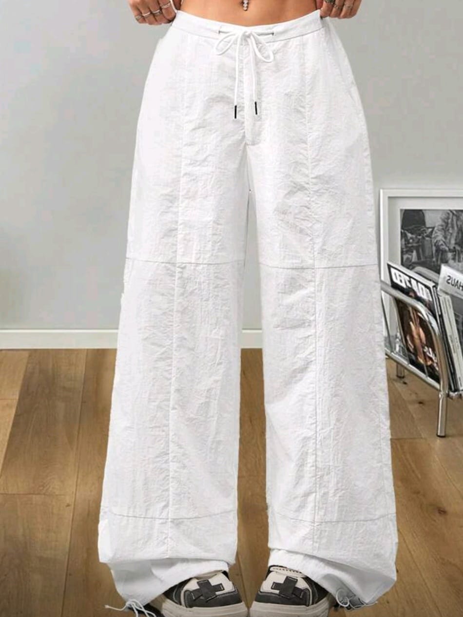 White Jogger Pant
