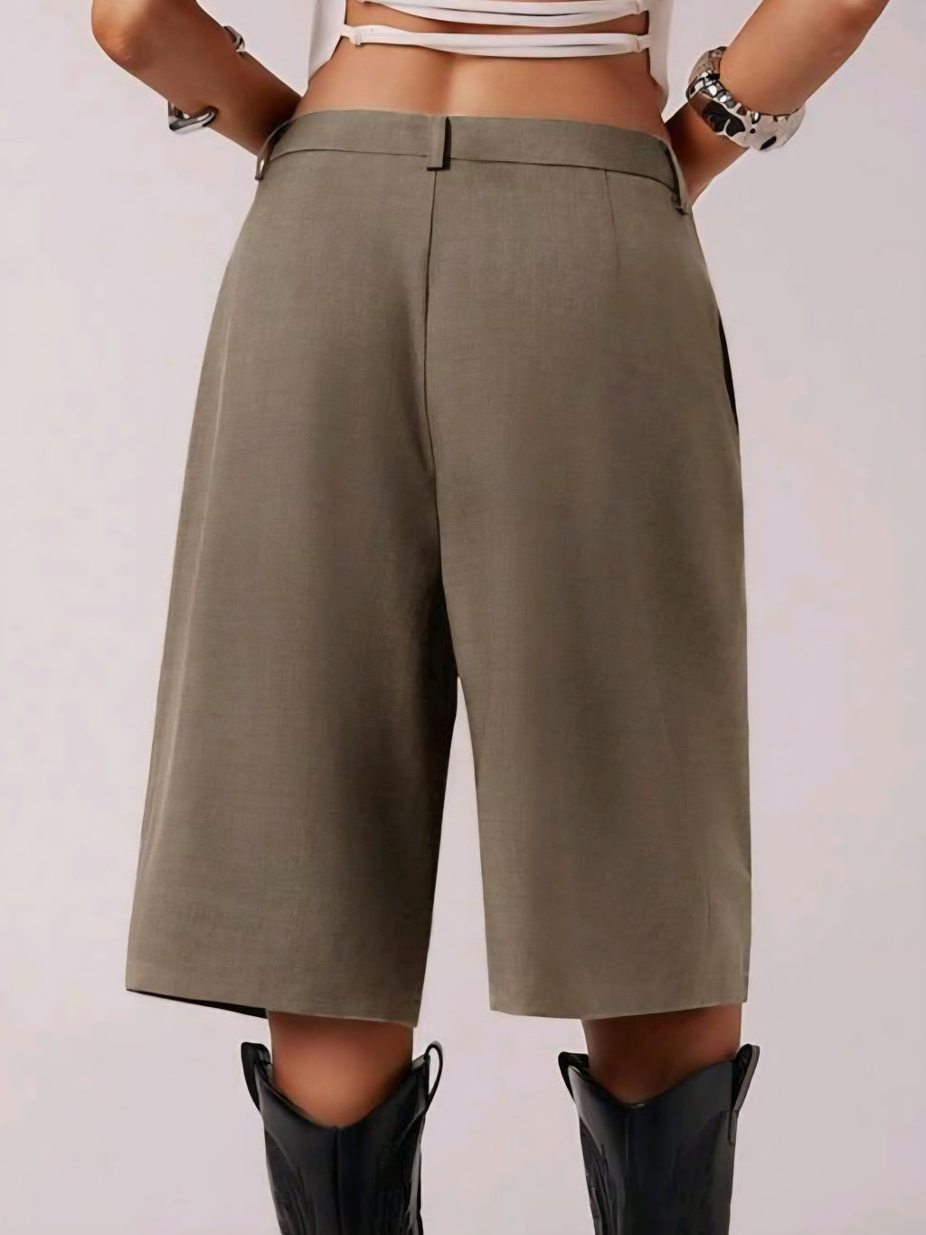 Gray Casual Jort  Cod.FS41