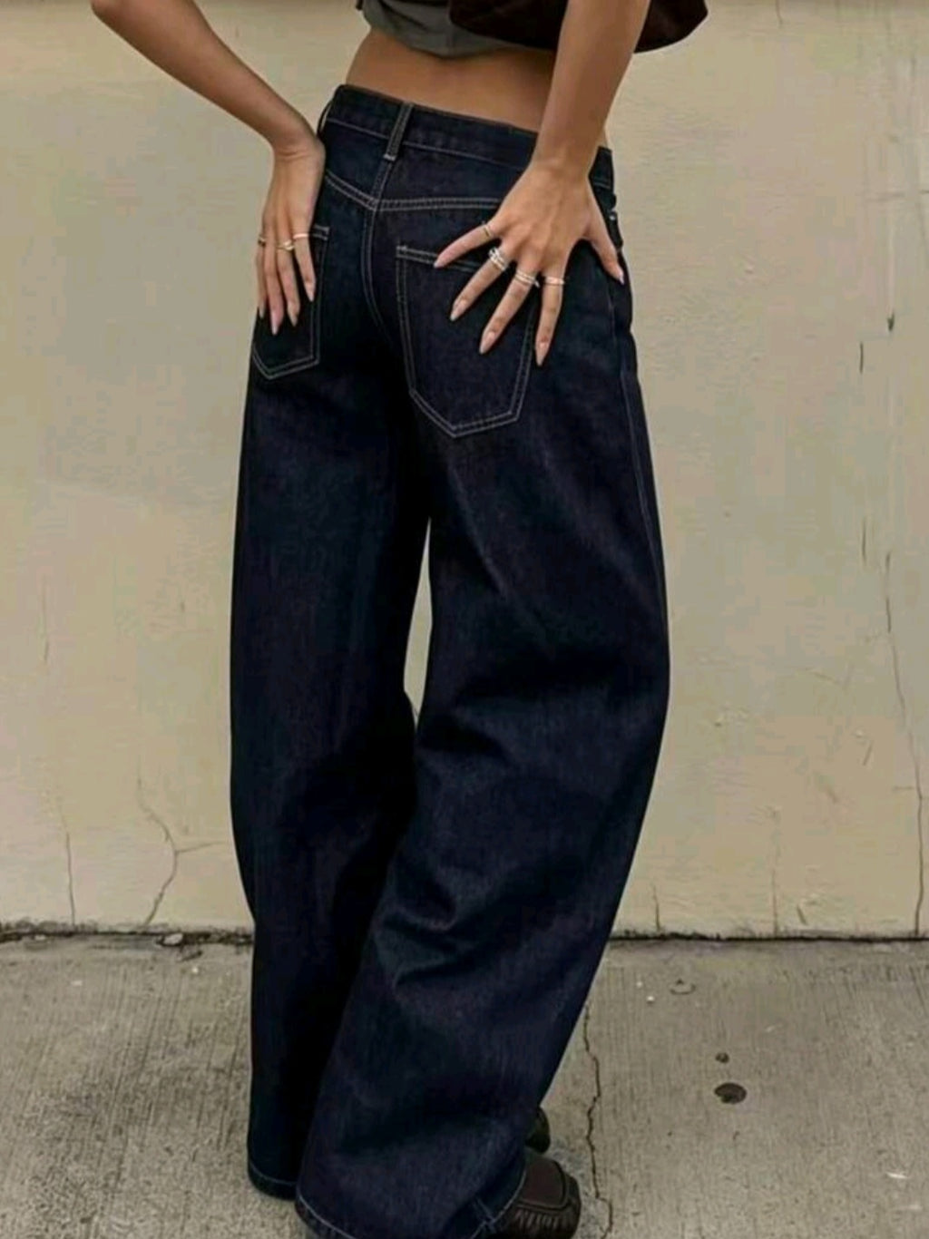 Dark Blue Straight Jean Cod.J41