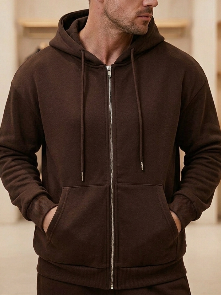 Brown Hoodie Cod.S8